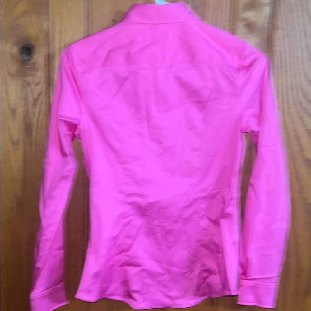 NWT Banana Republic Pink Button Down Shirt Size 0 - Picture 6 of 6